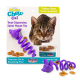 ZoomaChew™ Cat Spiral Mouse Toy & 1oz Treat Pouch